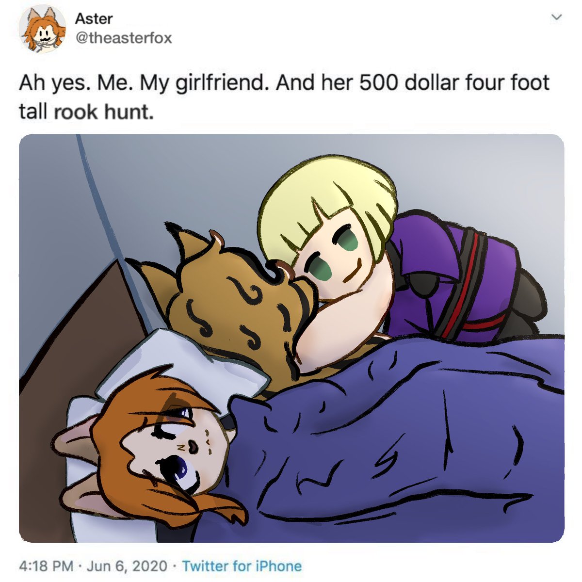 theasterfox tweet picture