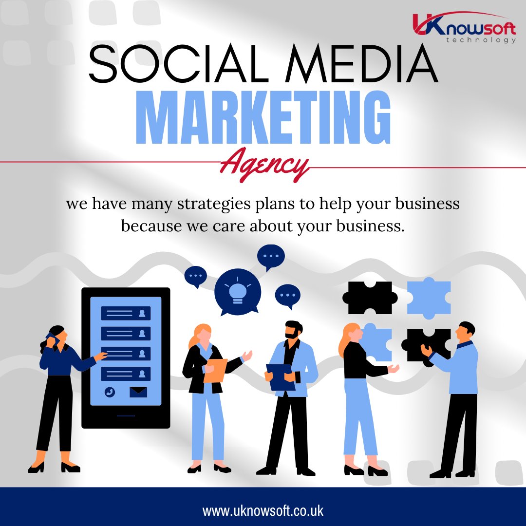 UknowSoft247's tweet photo. Boost Your Brand with Professional Social Media Marketing Services

Contact Info:
📞 Phone: +44 7522 299113
📧 Email: info@uknowsoft.co.uk
🌐 Website: https://t.co/2LcBFHGgT0

#SocialMediaMarketing #SocialMediaMarketingAgency #DigitalMarketing #SocialMediaManagement https://t.co/6Fp8Genopj
