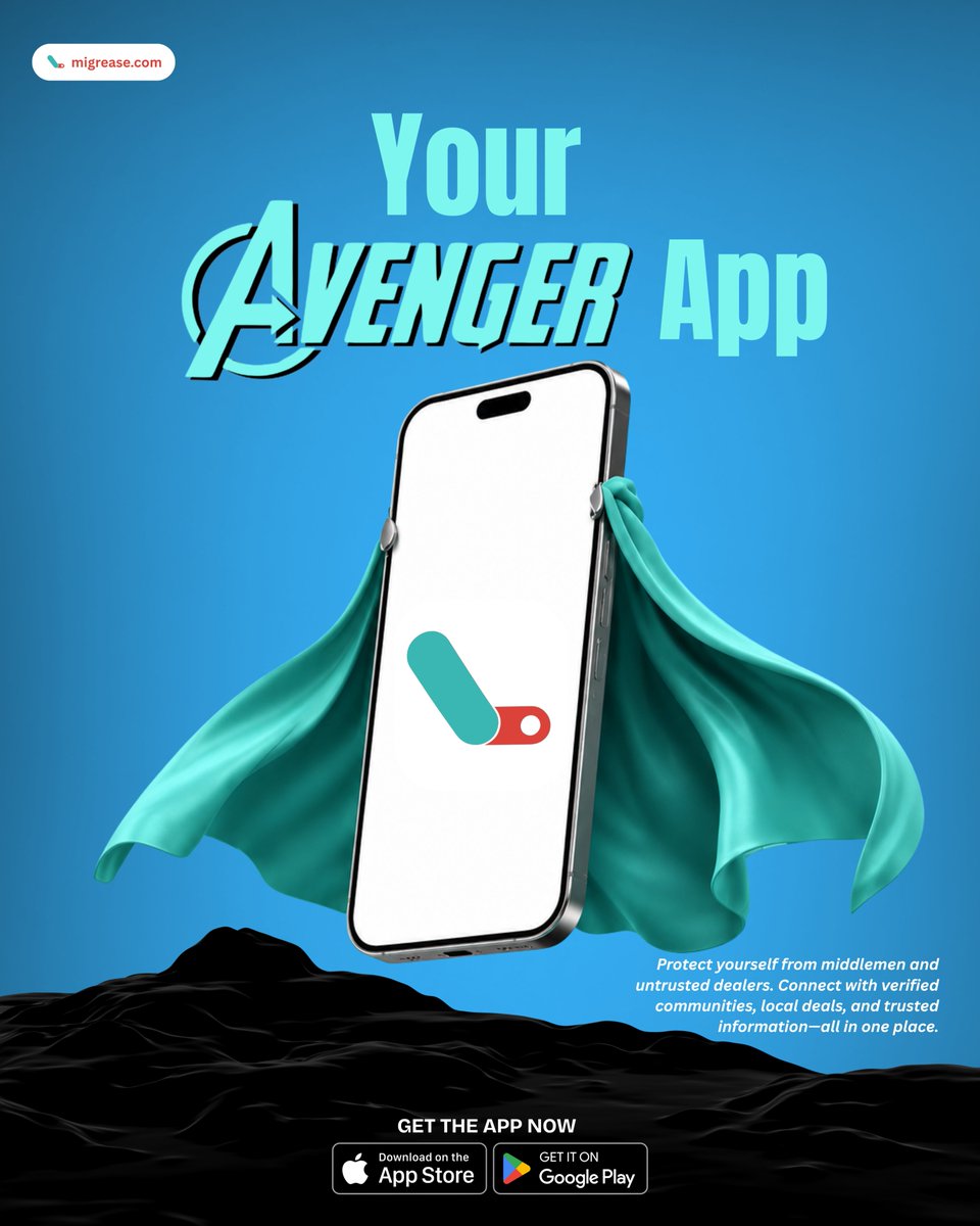 migreaseapp's tweet photo. New country, new opportunities.

Migrease helps you avoid middlemen, connect with trusted communities, find local deals, and access reliable information.

#Migrease #ImmigrationApp #MigrationJourney #TechForGood https://t.co/tDKV7PLz3G