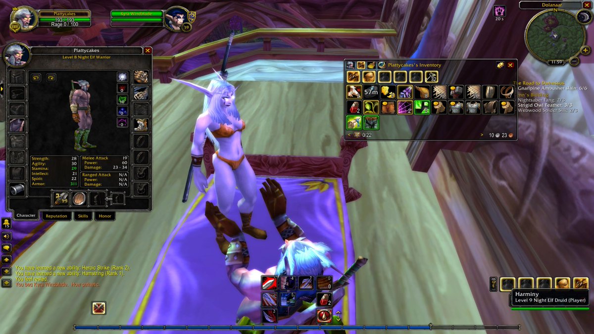 PlatinumWoW654's tweet photo. having so much fun showing my girlfriend classic for the first time! https://t.co/vitMmKwqk4