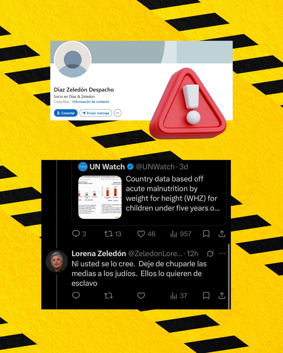 forofoccincr's tweet photo. personas como @ZeledonLorena usan sus redes para promover el antisemitismo y la propaganda contra el pueblo judio #antisemitismo #forocostarica #mossad #homelandsecurity #fbi #antisemitism #FBI #humanrights https://t.co/CBPK1INfEa