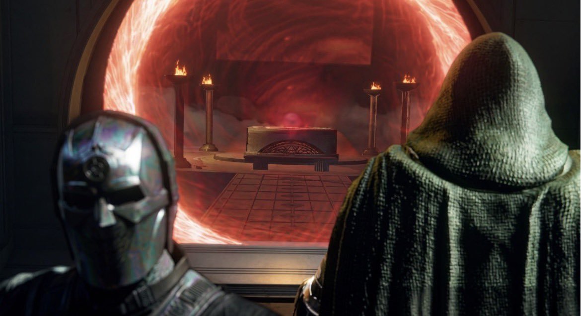 Zephyrusleaks's tweet photo. The leak plot of doom pulling out loki's heart seems to be true https://t.co/Gg6cxRhLVD