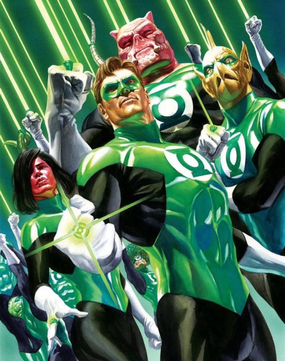 thealexrossart's tweet photo. #greenlantern https://t.co/nGGZfR4LoE