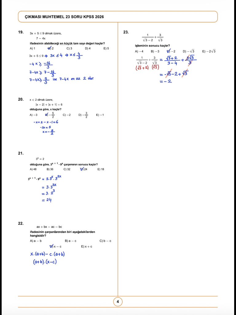 mf_matematik's tweet photo. ÇIKMASI MUHTEMEL 23  SORU
KPSS 2026
+4 NET https://t.co/oawECc4oHQ