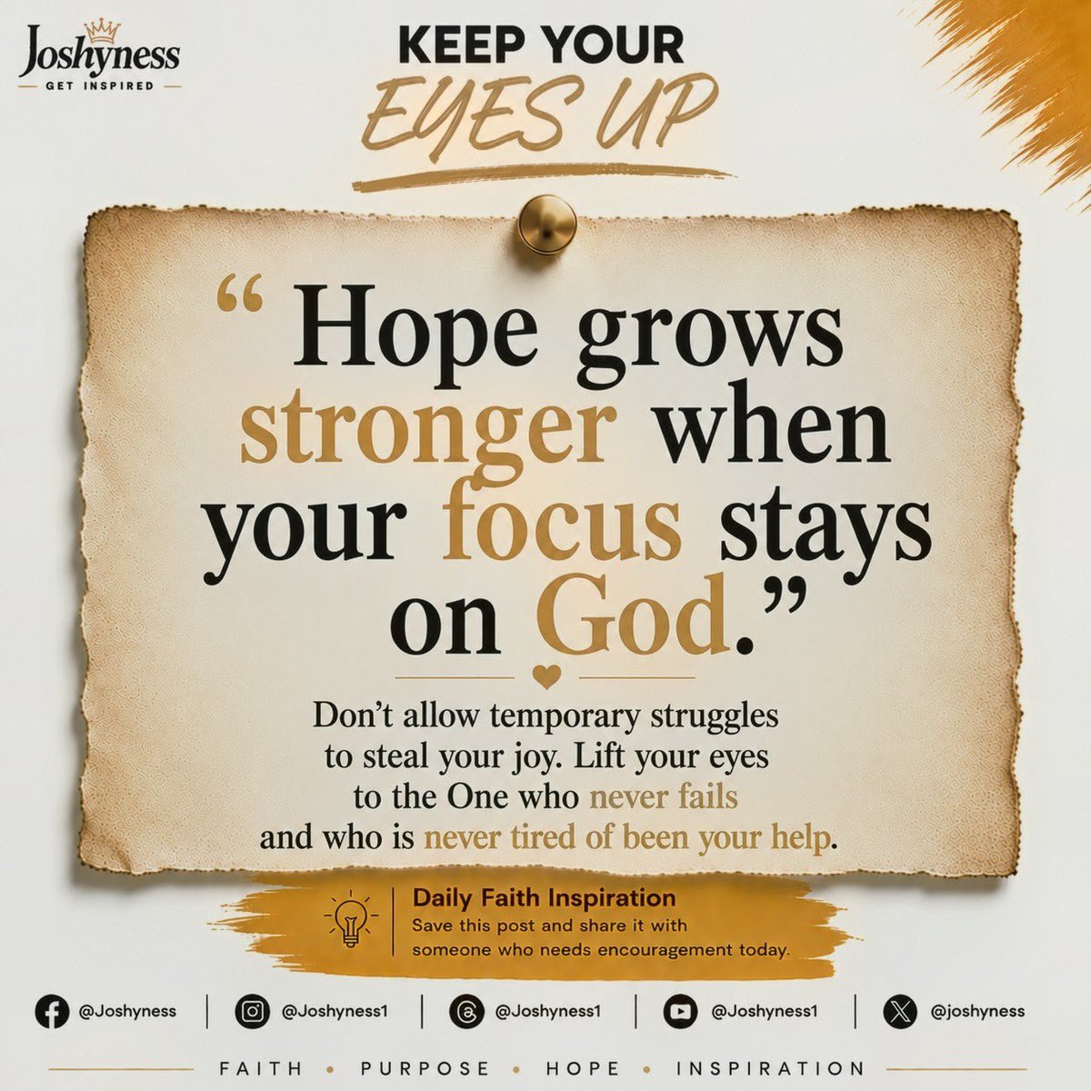 Joshyness's tweet photo. Keep hope alive https://t.co/2mRZAmtgMn