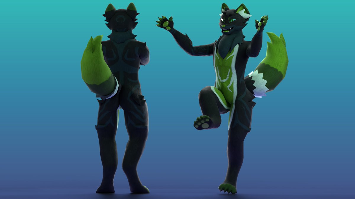 vwallacebrother's tweet photo. Vykung! For @water_was_wet 

#furry #3dcharacter https://t.co/WBihZj10u0