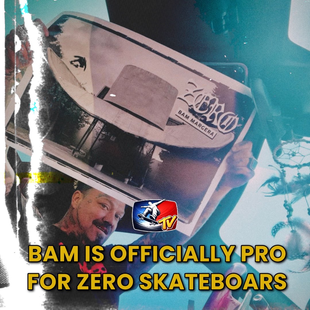 skatehubtv's tweet photo. A major moment for skateboarding history as Bam Margera officially joins Zero Skateboards as a professional rider. After years of ups, downs, and a long journey back to skateboarding https://t.co/KFiAB7S3Qf