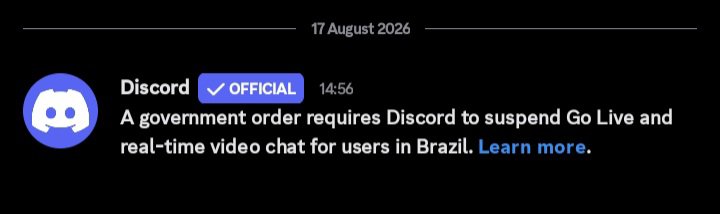 goresynth's tweet photo. @discord what the hell is this about ?? https://t.co/rk551Vhj6O