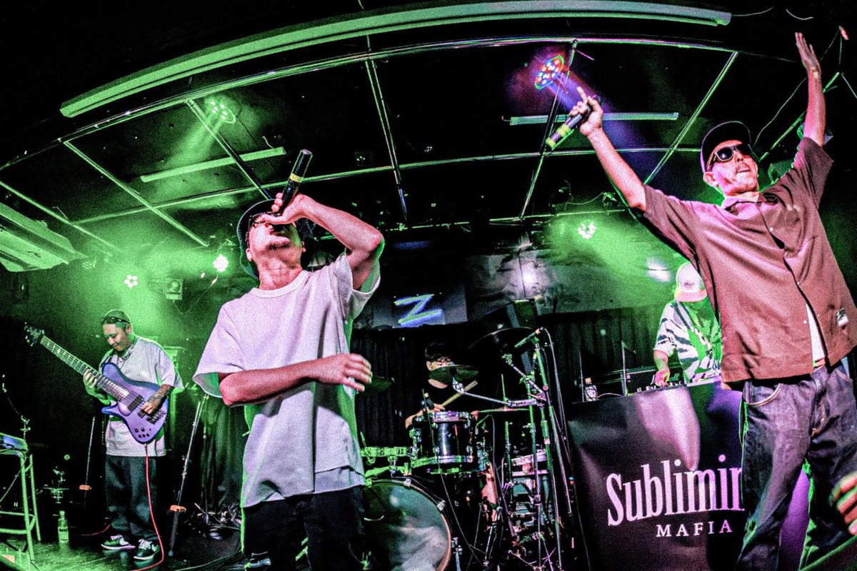 praynco's tweet photo. SUBLIMINAL MAFIA
@MafiaSubliminal
@illdespins
#YoshiakiIshii
@BANBI_0531

alongside

DRO SLANG @DROSLANG
NOKS(Amp Lifier) @praynco
KOJIMA(山嵐) #KOJIMA

photo by Toyo
@maruto71

#SUBLIMINALMAFIA
#KILLTHEMALL https://t.co/TwEokODgGC