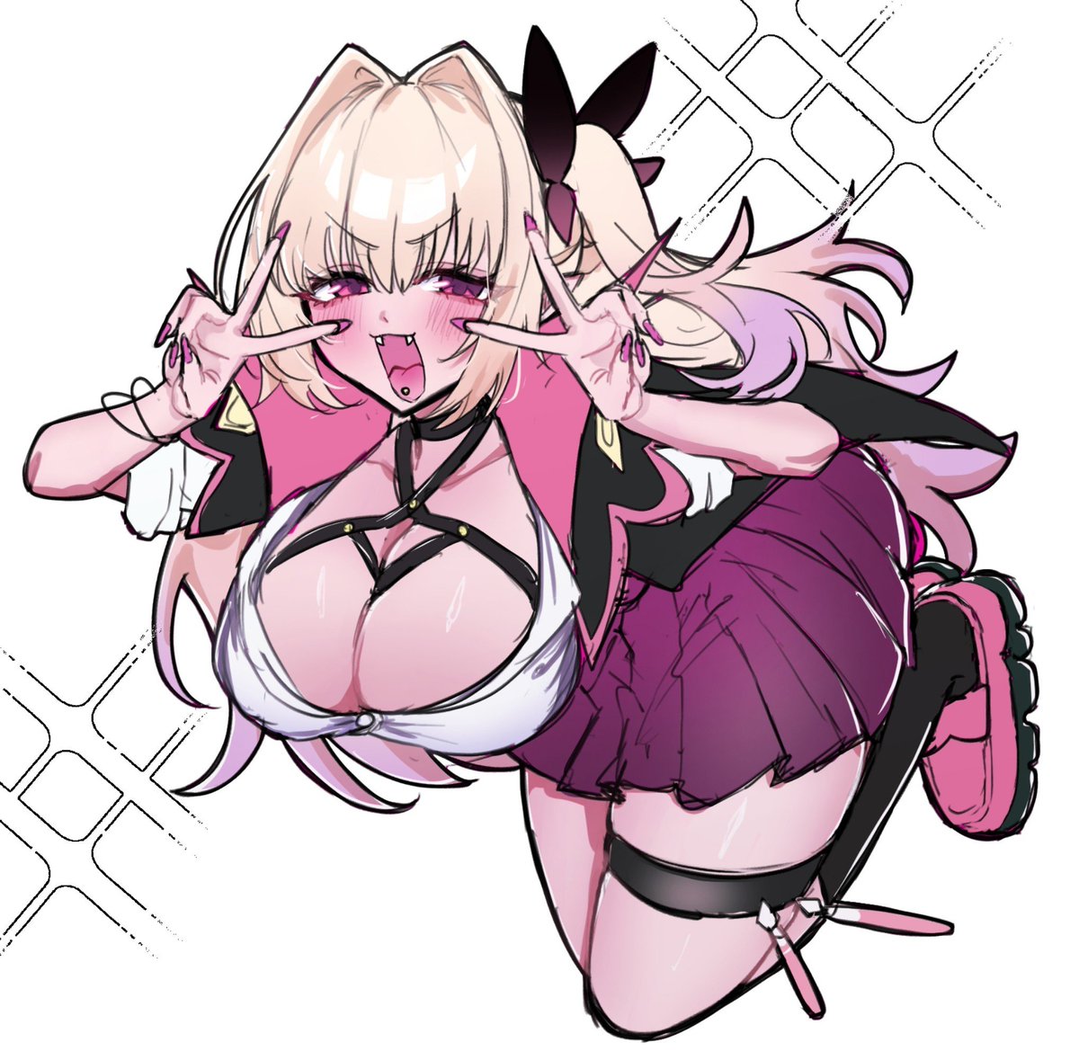grgr_nekochan's tweet photo. なんかアピツイだけするの申し訳ないから鍵垢に載せた絵あげちゃうᕷ*. https://t.co/VH8AfHNplT