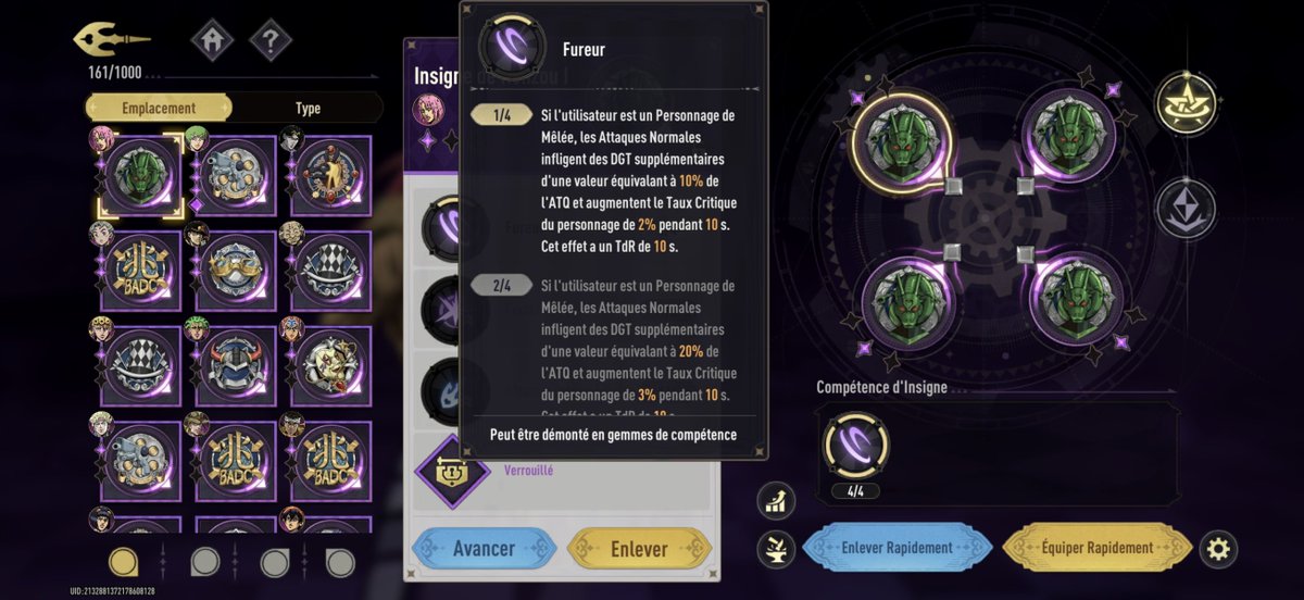 NarcoW2's tweet photo. @2spi1_ Le meilleur insigne pour les persos mêlée j'crois c'est celui là mais je l'ai drop qu'une seule fois https://t.co/qQ50NnGKkR