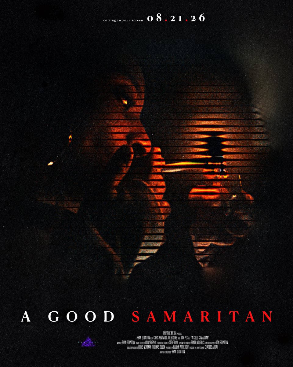 polyfiremedia's tweet photo. Coming this Friday #AGoodSamaritanMovie https://t.co/5FxdsPpp7T