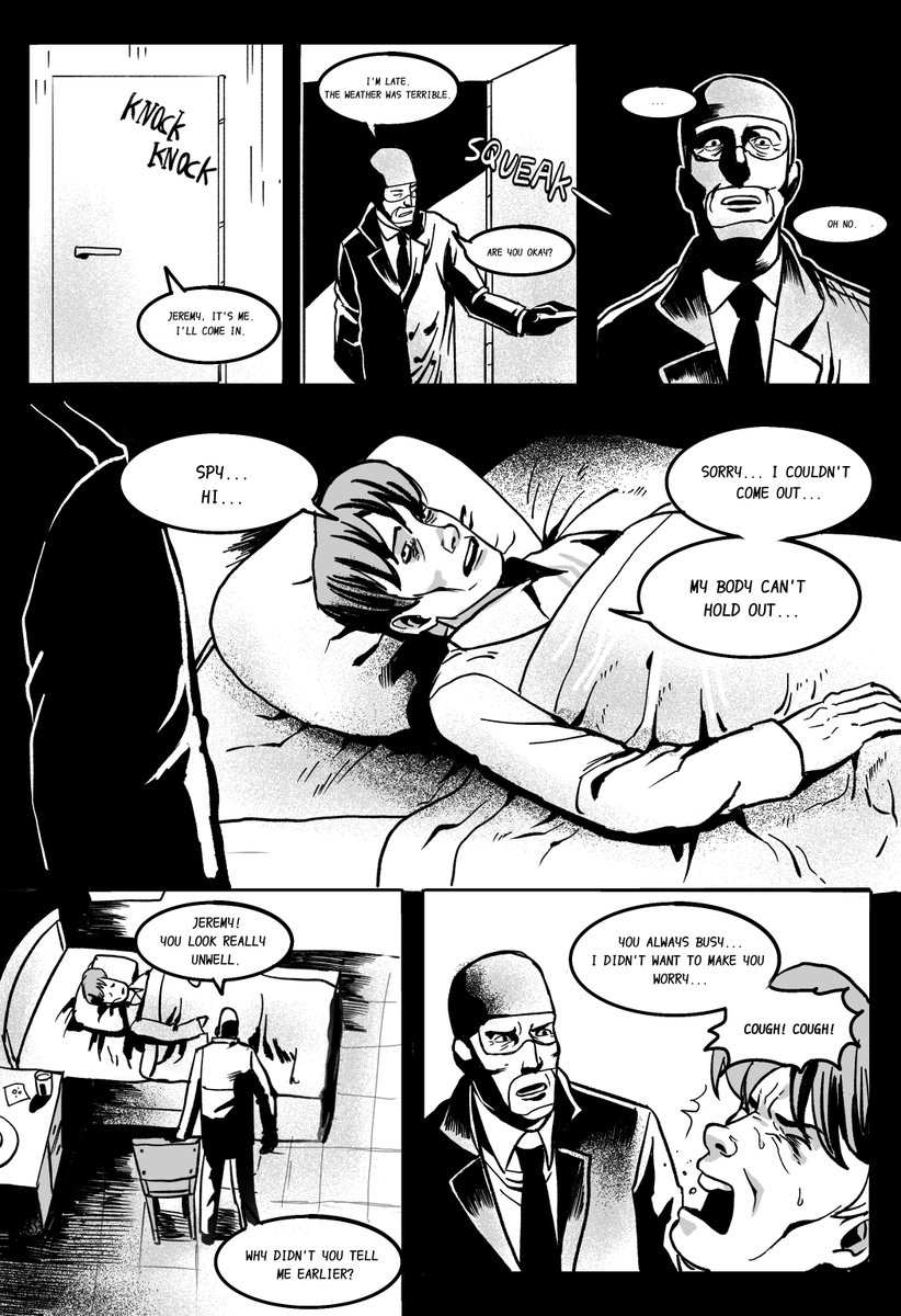 dongcroky's tweet photo. #tf2 spy and jeremy (3/6) https://t.co/0gMZ6PKrLe