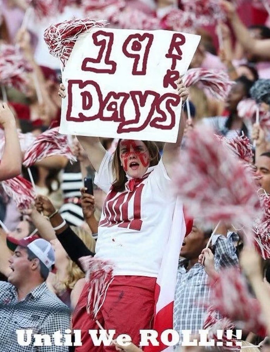 jkittkat's tweet photo. 19 Days‼️
@RyanCFowler
@TheGAMEon1009
@Tide1009
@TidalTowel
@brettbeaird
@DrewD977ESPN
#TidalTowelUp🙌🏻
#25DayCountdown
#BeatECarolina
#RoadTo19
#RollTide https://t.co/CM14Jh0qQP