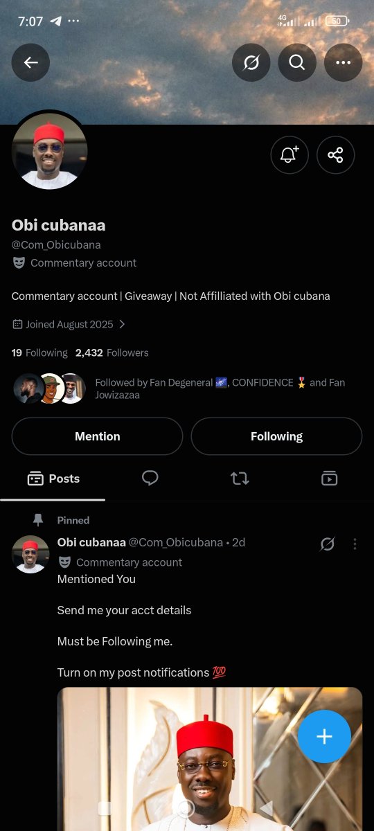 jance_ezzy's tweet photo. @Com_Obicubana Opay 9132394409 thank you sir https://t.co/YVGrTOy5m5