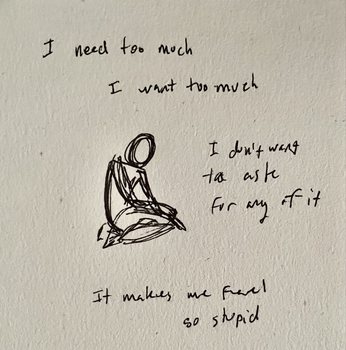 vsAxeManSTORIES's tweet photo. How can you call yourself a survivor if it doesn't feel like you survived any of it at all? What does it matter if you were wrong from the start? #oc https://t.co/vRGQVMnW2A