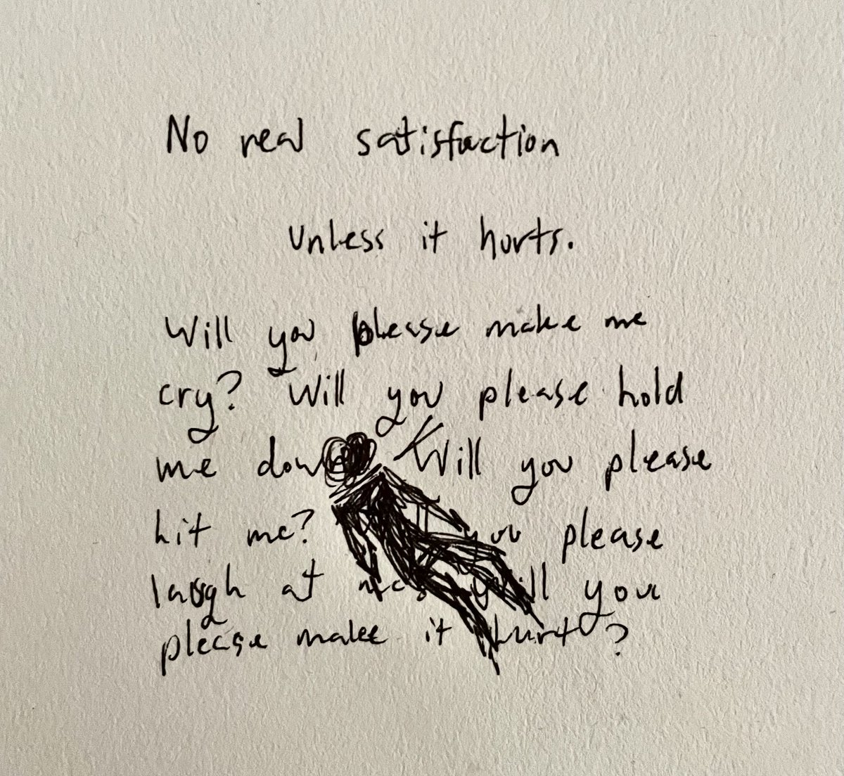 vsAxeManSTORIES's tweet photo. How can you call yourself a survivor if it doesn't feel like you survived any of it at all? What does it matter if you were wrong from the start? #oc https://t.co/vRGQVMnW2A