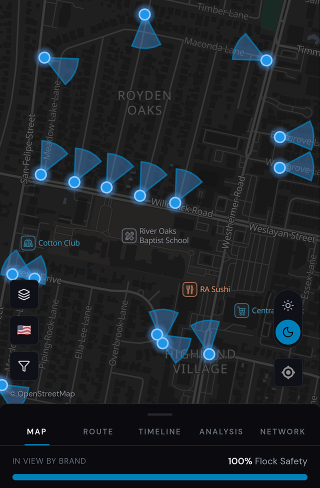Car_Free_USA's tweet photo. City planners and elected officials love public meetings and they will hold 20 of them for a little bike lane but there will be 0 public notice when they let a private company install hundreds of surveillance cameras throughout your neighborhood. https://t.co/FNSdtHl8OX