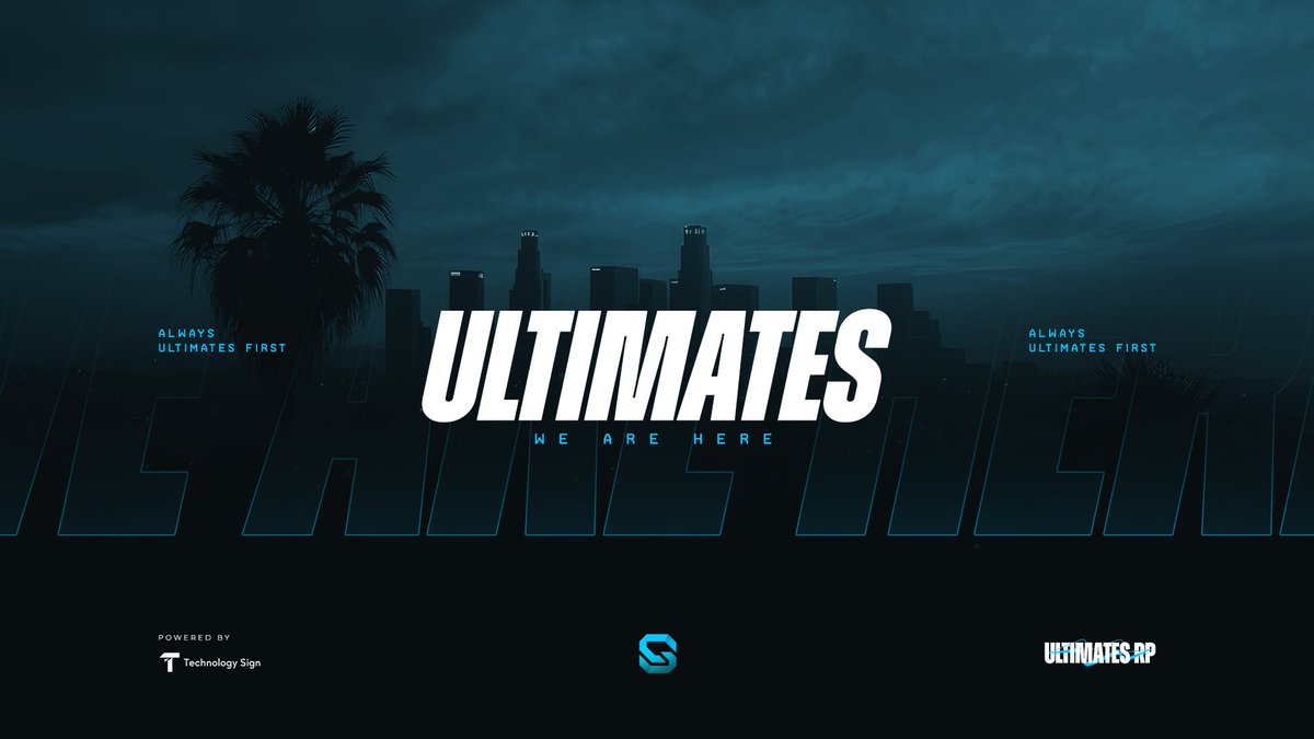 UltimatesRP's tweet photo. WE ARE STARTED https://t.co/88amcSYDDZ