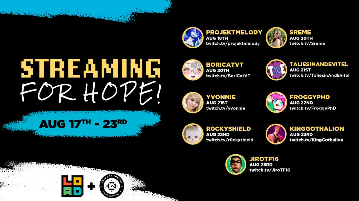 HopeForTheDay's tweet photo. For the quiet moments when everything feels a little too loud: you can be grateful AND struggling. Both can live in you at once. 

and when you're wanting to - come join us for some good times as our partners @Loadscreengg help us rally folks to be #streamingforhope https://t.co/3AnGsnOxnz