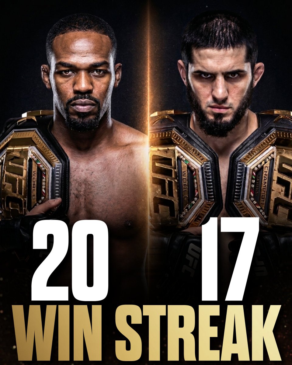 fightbasicz's tweet photo. Islam Makhachev defeated Ian Garry to reach 17 consecutive UFC wins  the official UFC record for the longest win streak in UFC history.

However, if we’re being completely honest, Jon Jones has 20 consecutive wins.

Jones defeated Daniel Cormier, but USADA later overturned the result to a No Contest after Turinabol was detected in his system.

The amount found was microscopic  measured in picograms. 1 picogram is just 0.000000000001 grams.

It was later determined that Jones had not knowingly taken Turinabol. In 2019, USADA introduced a 100 pg/mL threshold for certain substances, below which a finding could be classified as “atypical” rather than automatically considered a positive test, partly to account for potential microscopic contamination.

So the question is: should Jon Jones still be considered the owner of the longest UFC win streak, or does Islam Makhachev now have the chance to officially claim that record?

Do you think Islam will break Jones’ 20 win streak and become the UFC’s all-time win-streak leader? 🦅🐐