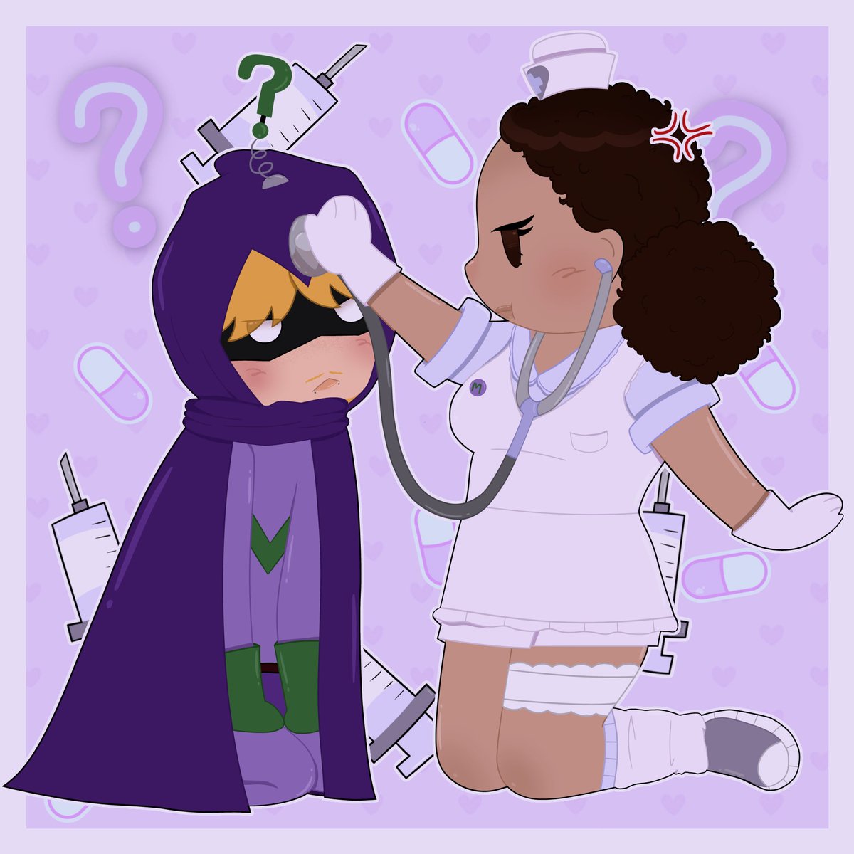princessknnyirl's tweet photo. THIS IS A SMALL THING but I think it’s cute these r my fav alter egos #spoc #spmysterion https://t.co/ytjnEfrS09