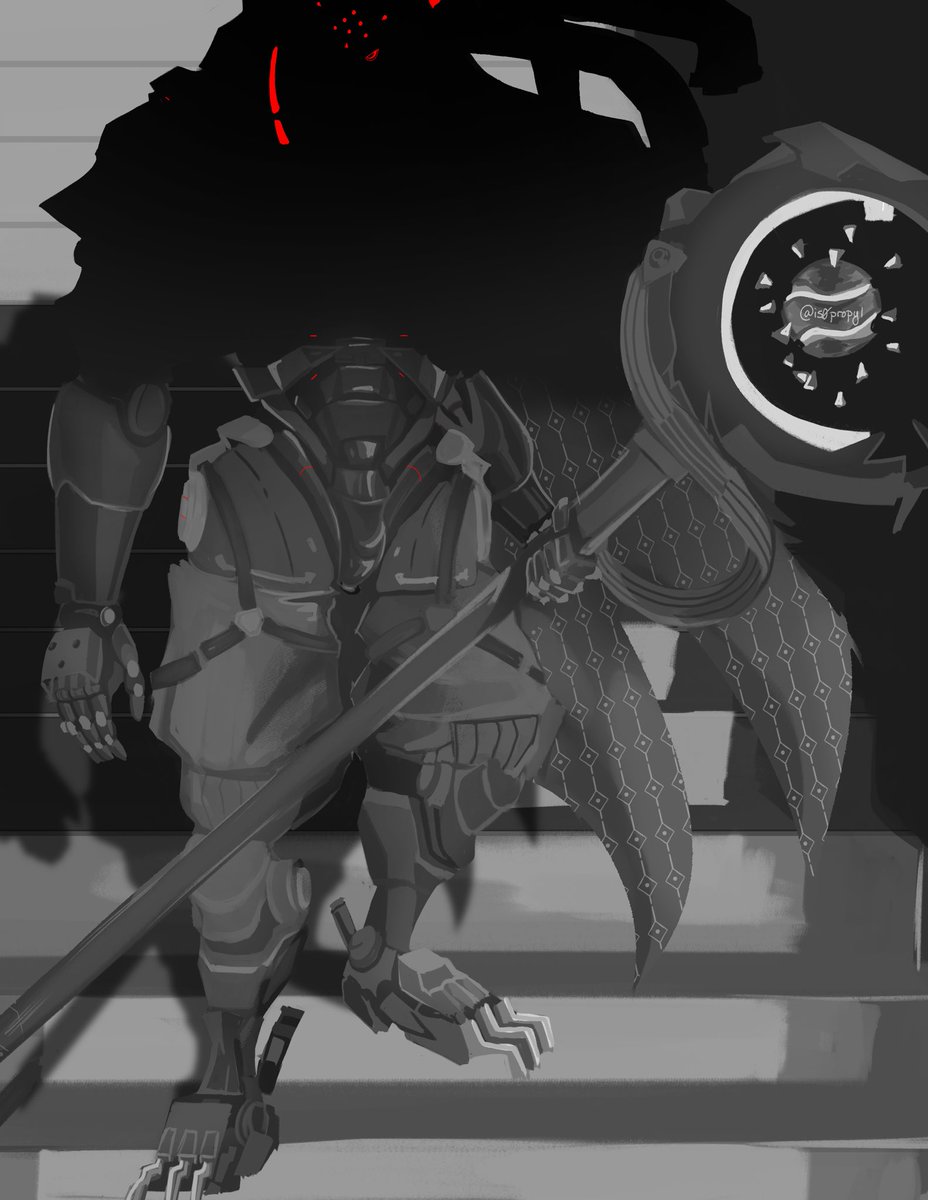 is0propyl's tweet photo. I’d like to formally thank Mr Ramattra Overwatch for pushing my digital art skills to where they are now. 

Mini slideshow starting from my first Ramattra artwork from February and one of my later ones from June!! 

A 4 month difference!! https://t.co/uyUFYmyT94