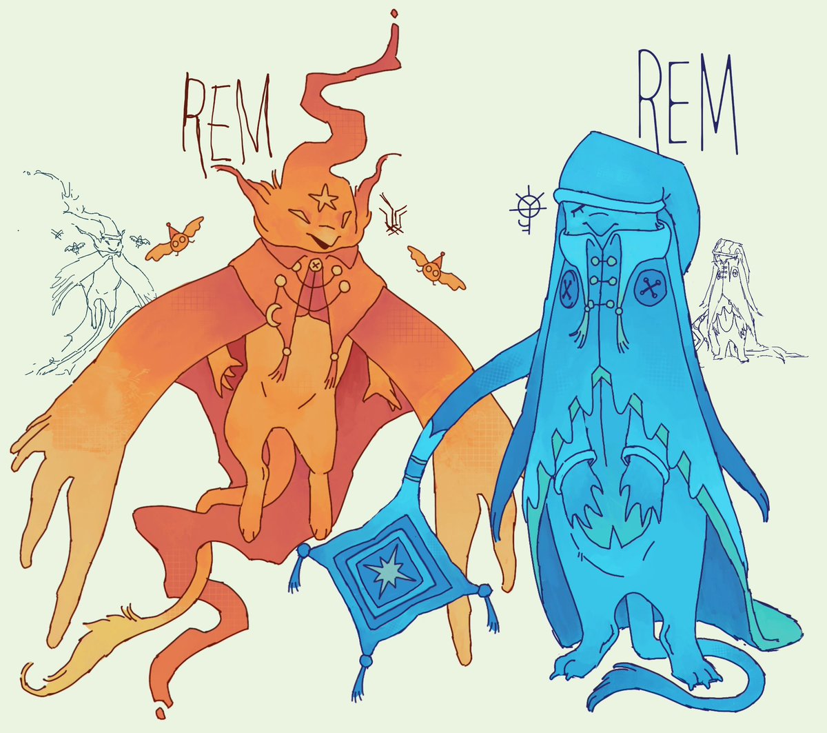 smca99fun's tweet photo. Hidden king and Archmother Rem #deadlock #fanart #rem https://t.co/cSK0vGhGVH