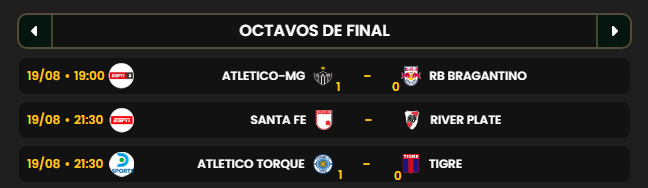 tribugoles's tweet photo. ⚽🔥 ¡CONTINÚAN LOS OCTAVOS DE LA SUDAMERICANA! 🏆🌎
Cruces imperdibles en busca de un lugar entre los ocho mejores.👀🔥

📊 Estadísticas • 🧠 Trivia • 📅 Agenda 
👉 https://t.co/VVusksfy7Z

#Sudamericana #River #Bragantino #Tigre #Montevideo #Bragantino #AtleticoMG #Futbol https://t.co/6TI5Bey7pR