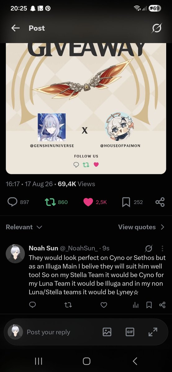_NoahSun_'s tweet photo. @GenshinUniverse https://t.co/J4oZ5DlEX1