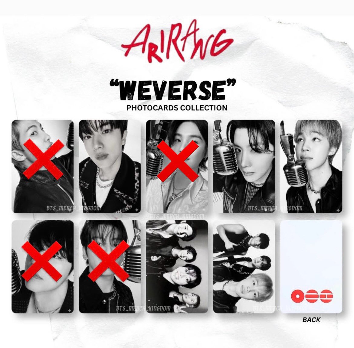 Dropsdamalu's tweet photo. VENDO/VENDA BTS ARIRANG

Weverse = R$15 solo /R$20 em grupo
Living Legend Archive = R$20
Living Legend photocard = R$22
Rooted In Music = R$20

Pagamento Imediato*
Mando vídeo de cada card,nenhum com avaria. https://t.co/QAMP6Eg6xn