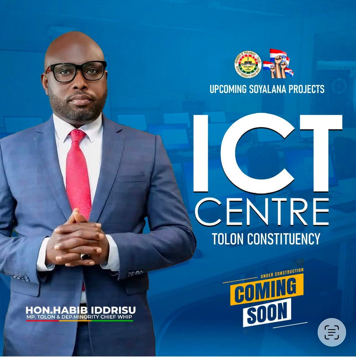 NPPDAILY's tweet photo. Hon. Alhaji Habib Iddrisu, Deputy Chief Whip, is set to distribute laptops to teachers under the “One Teacher, One Laptop” initiative, provide free driver’s licences, and commission a new ICT Centre in the Tolon Constituency.

More details coming soon! https://t.co/7V1kcRKip0