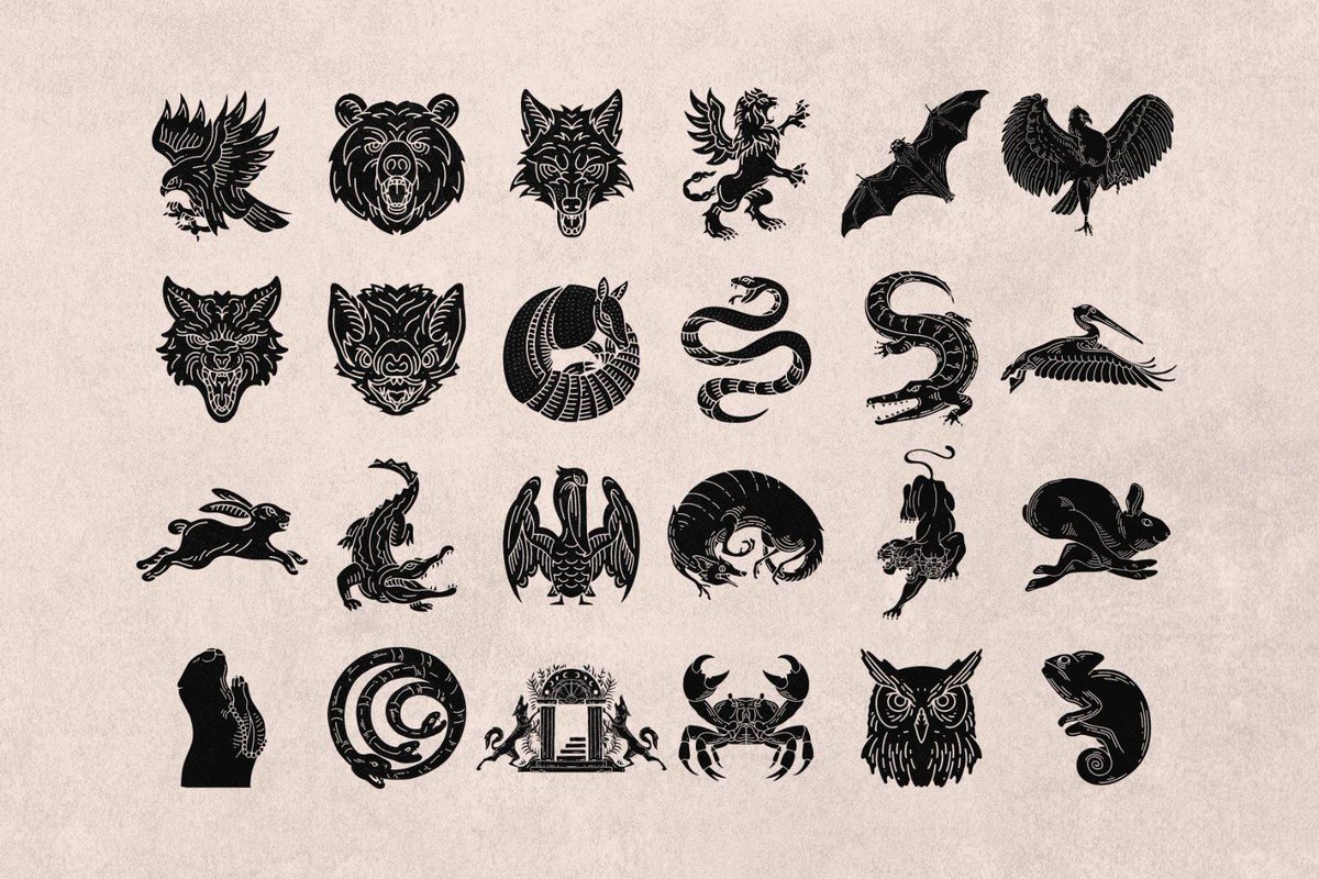 marketorecom's tweet photo. Beast Logo &amp; Emblem Pack
By skillinesupplyco
🔗https://t.co/3PZkBo50OE https://t.co/flUWYAFmP5