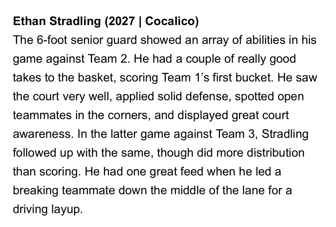 ethans214's tweet photo. Thank you for the write up @hooplove215  @LA_ELIT3 https://t.co/Z78kOxXxrk