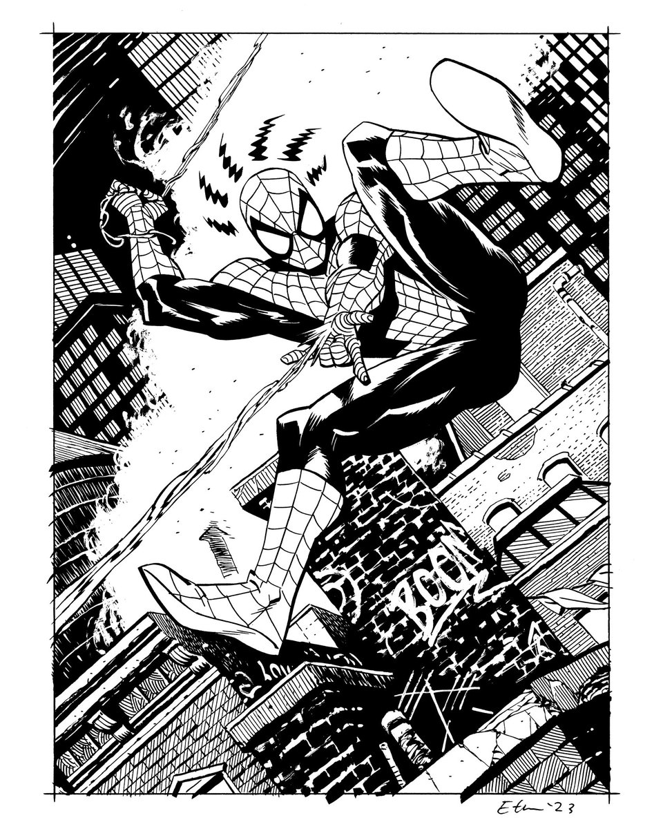 POP_MYTH's tweet photo. Season 2 of Your Friendly Neighborhood Spiderman is premiering in Jan 2027! 

And although I (obviously) can't show you my work on that show, here's some more of my favorite Spidey commissions I've done (1/7) https://t.co/xy0VZl75Bt