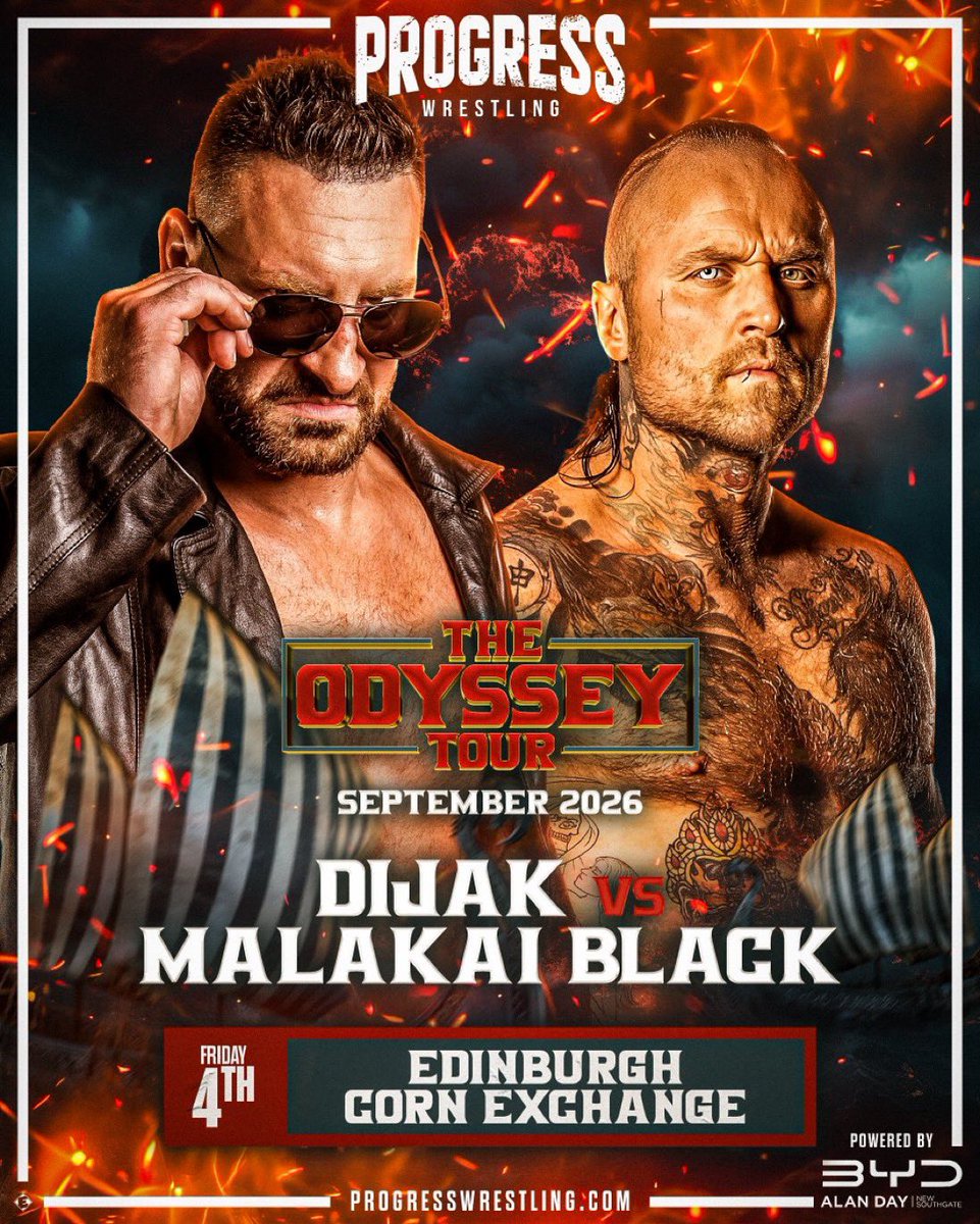 WrestlePurists's tweet photo. PROGRESS Wrestling announced that Malakai Black will be facing Dijak on September 4 in Edinburgh 🏴󠁧󠁢󠁳󠁣󠁴󠁿 https://t.co/zDbAXzdfbQ