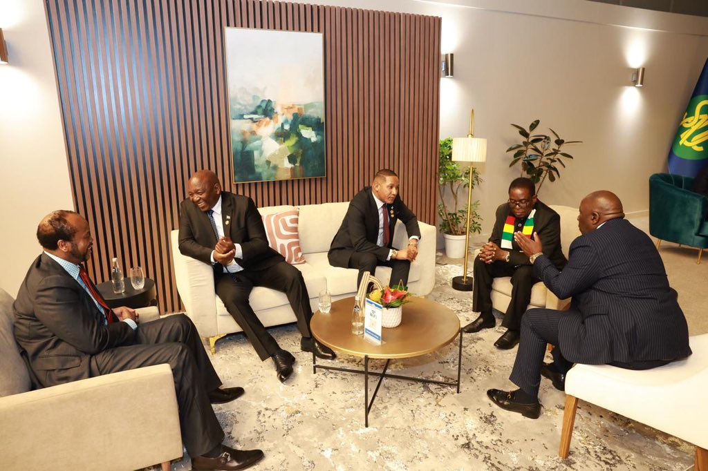 KMutisi's tweet photo. SADC honchos in one room…. 

📷 @AthiGeleba https://t.co/n9GM8kbCCG