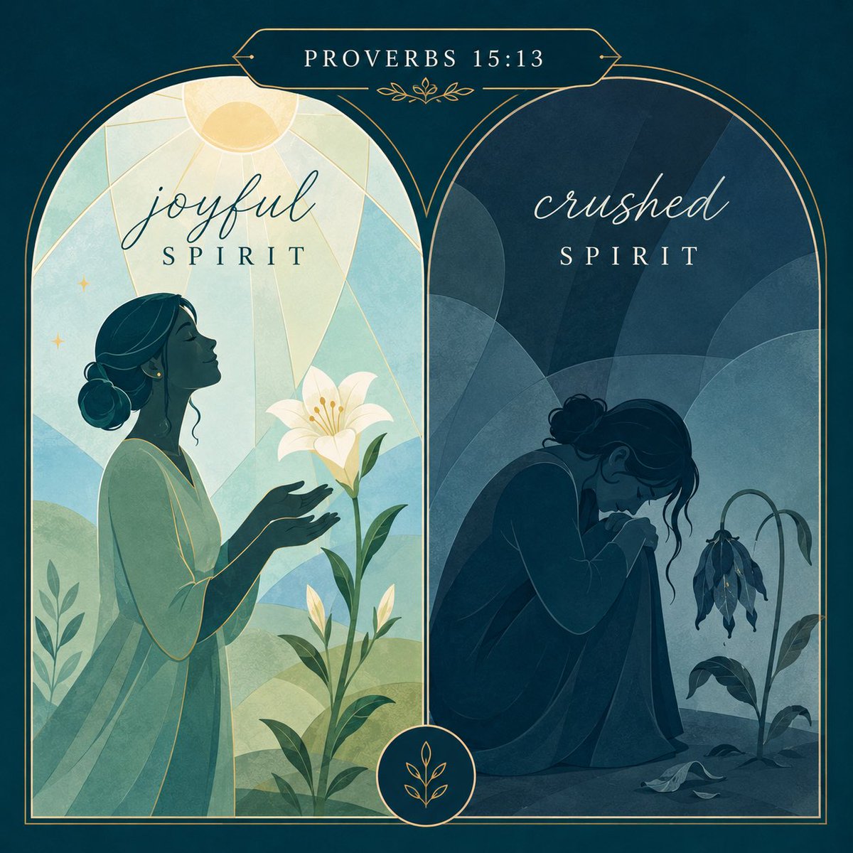 s_sisters84's tweet photo. ˚₊‧꒰ა Proverbs 15:13 ໒꒱ ‧₊˚ Heartbreak may come, and sometimes it truly does crush the spirit. 💔 We can let ourselves feel that sorrow, while still remembering that joy can be found again in the Lord. He can gently lift our hearts and help us bloom again. 🌿✨ #bible https://t.co/h8giC4Ke59