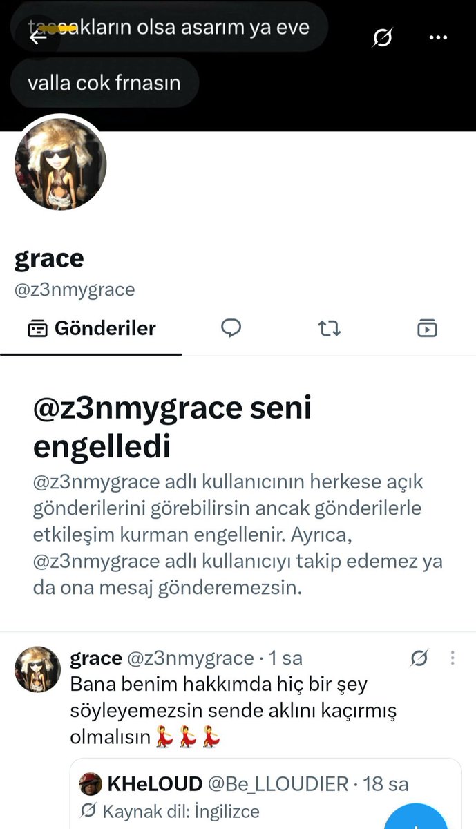 Geceagx8's tweet photo. @z3nmygrace Beni engelleyip yanıtlarımı gizleyerek kurtulacağını sanıyor mal. Senin eskort ve pedo favorilerine özel yeni hesaplar açıp hergün 5k ya kendini satan fahişeleri sürükleyeceğim https://t.co/KTZYP6mcZ5