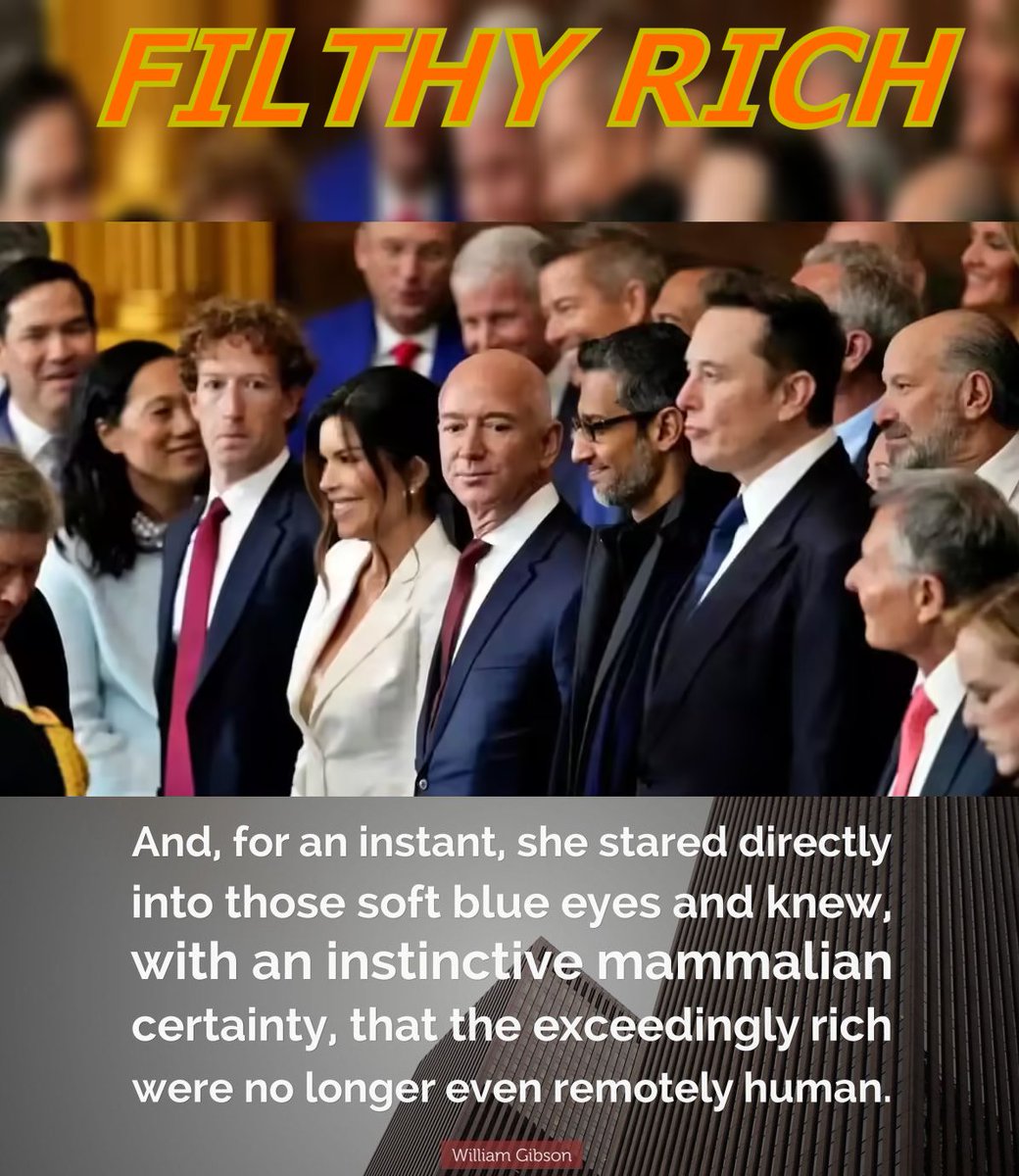 WhHartmann's tweet photo. #Billionaires
Business as usual -

#CapitalismCooksThePlanet &amp; #CO2nservatismKills. Always.

The #CO2nservative #CO2rruption of the #FilthyRich kill our planet for fun &amp; profit.

#TheyCruiseWeLoose  
#TheyFlyWeDie  
#TheyEarnWeBurn

It's #ClimateRevolution or #ClimateCataclysm! https://t.co/1Hf214Z8LS