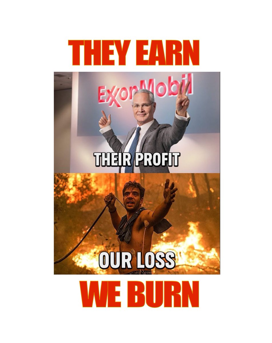 WhHartmann's tweet photo. #Billionaires
Business as usual -

#CapitalismCooksThePlanet &amp; #CO2nservatismKills. Always.

The #CO2nservative #CO2rruption of the #FilthyRich kill our planet for fun &amp; profit.

#TheyCruiseWeLoose  
#TheyFlyWeDie  
#TheyEarnWeBurn

It's #ClimateRevolution or #ClimateCataclysm! https://t.co/1Hf214Z8LS