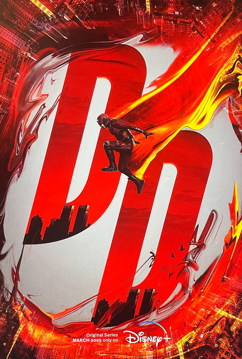 _DaredevilShots's tweet photo. A previously unreleased poster for ‘DAREDEVIL: BORN AGAIN’ Season 1. https://t.co/U4CkCXrFWE