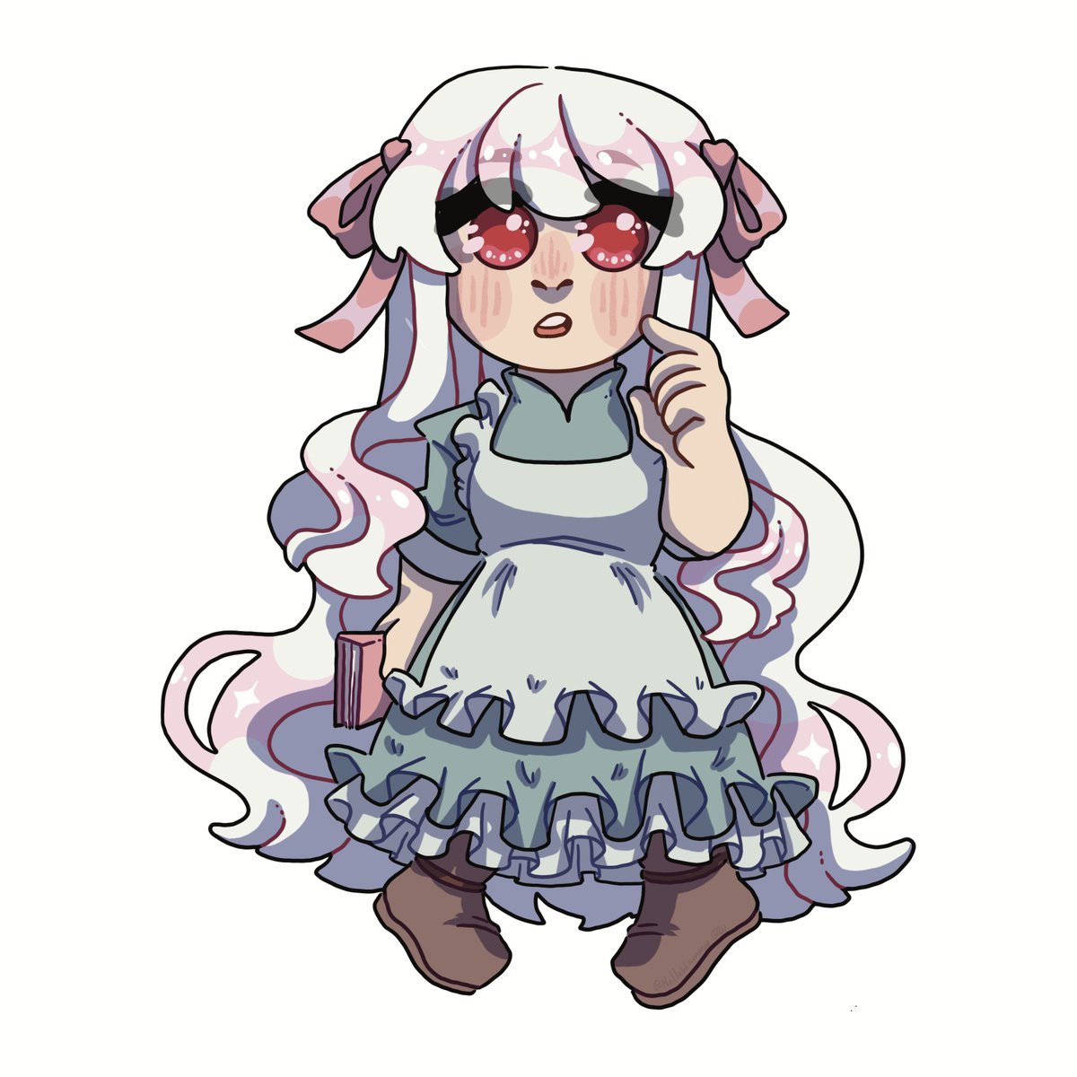 MelloWammy's tweet photo. Next up is our queen, Mary, for a cute little chibi design! I always love drawing her hair!
#kgpr_fa #kagerouproject #mekakucityactors #kagepro #marykozakura https://t.co/nh8kekHsXj
