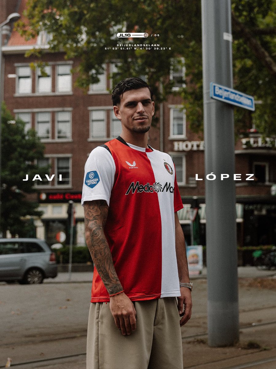 Feyenoord's tweet photo. 🇪🇸 Javi López, bienvenido a Rotterdam. https://t.co/M4fga2G795
