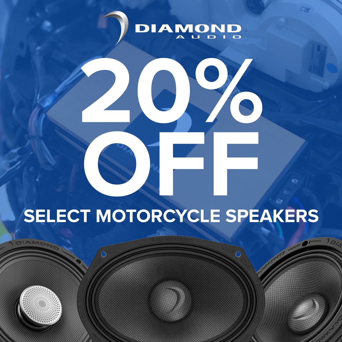 Creative__Audio's tweet photo. Save 20% off select motorcycle speakers from Diamond Audio! 🔊

Shop Now! ⬇️ 
https://t.co/baHjcF65ie

#CreativeAudio #DiamondAudio #Motorcycle #Harley #HarleyDavidson https://t.co/Q0DjYyCKnq