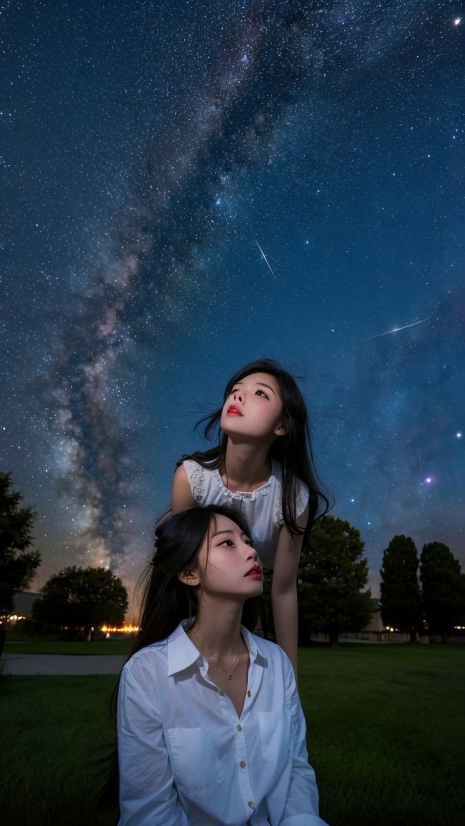 Earnestinem6v's tweet photo. Missing the person across the miles, still sharing the same starry sky ， https://t.co/50LHIqyfGK