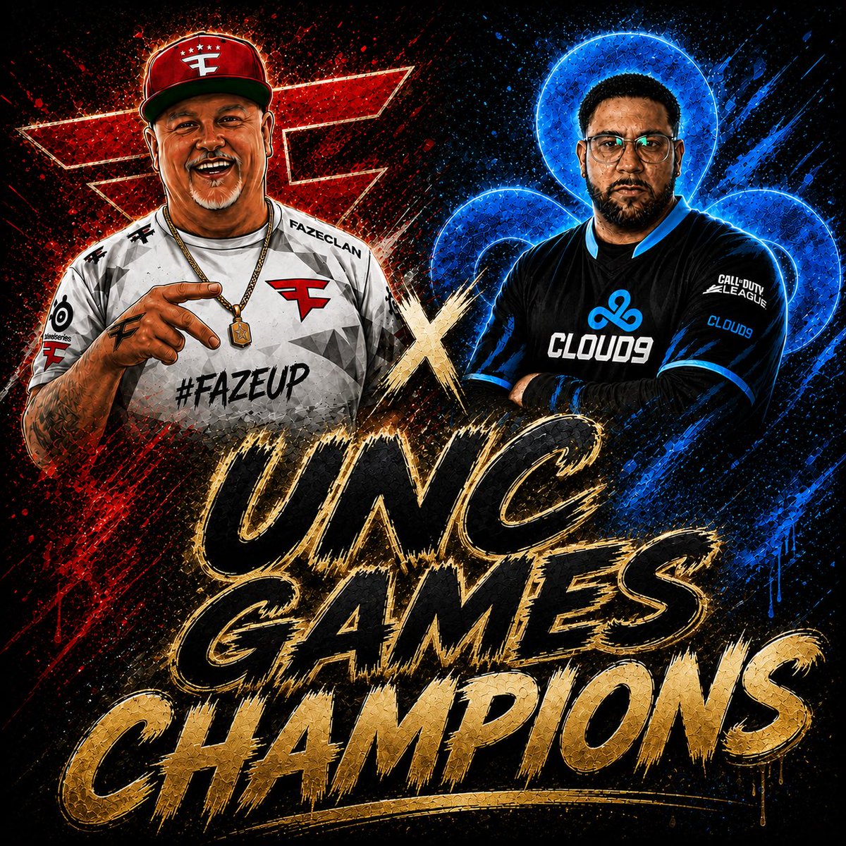 primalgamingtm's tweet photo. Congrats to @gamn4life and @TheBabaYaga209 for taking home the gold in the inaugural #uncgames. #stayprimal https://t.co/LJc4jzwWk8