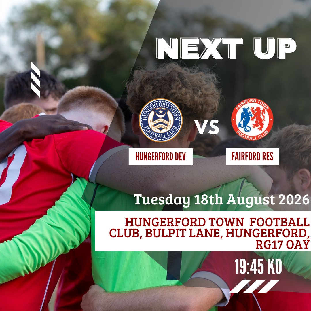 reserves_town's tweet photo. 🔴⚪ NEXT UP⚪🔴 
After Saturdays disappointing 3-0 loss, we’re back on the road tomorrow, lets get those three points. 

🆚 Hungerford Town Development 
🗓️ Tuesday 18th August 2026
⌚ KO 19:45
📍 Hungerford Town Football Club, Bulpit Lane, Hungerford, RG17 OAY
💵 Adults : £5 Concessions £3 U14s : Free (Courtesy of Hungerford) 
⚽ Wiltshire Senior League - Premier  

Third game of the season. You've got this lads. 
Any support is massively appreciated.  
#UpTheReds #FTFC