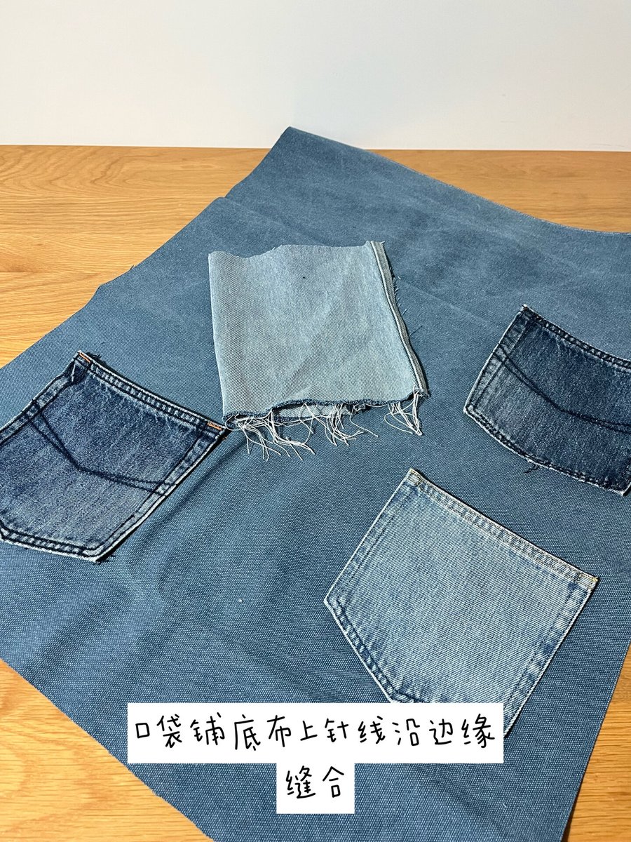 CalcaterraJohn's tweet photo. Turn old denim jeans into a cute crossbody bag with just scissors u0026 thread! Upcycling = zero waste win https://t.co/zjTrTnn4oj