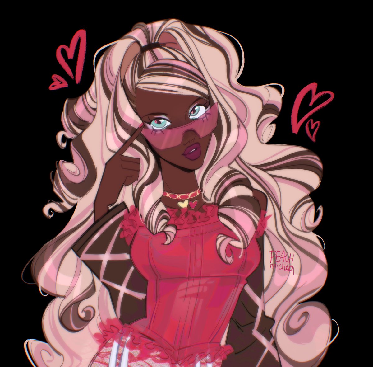 peachmichea's tweet photo. all my arts with my favs #mirrormi dolls https://t.co/XEDVwbTxza